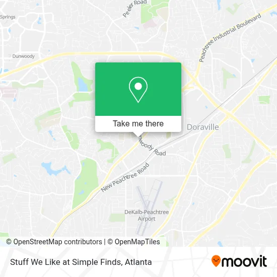 Stuff We Like at Simple Finds map