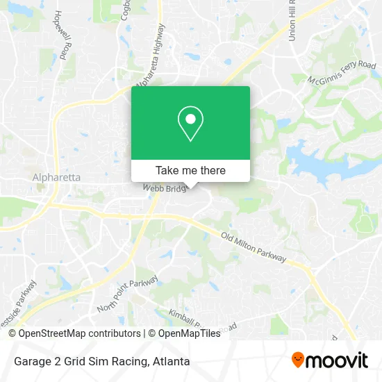 Garage 2 Grid Sim Racing map