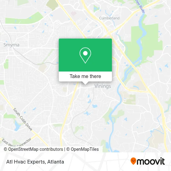 Atl Hvac Experts map