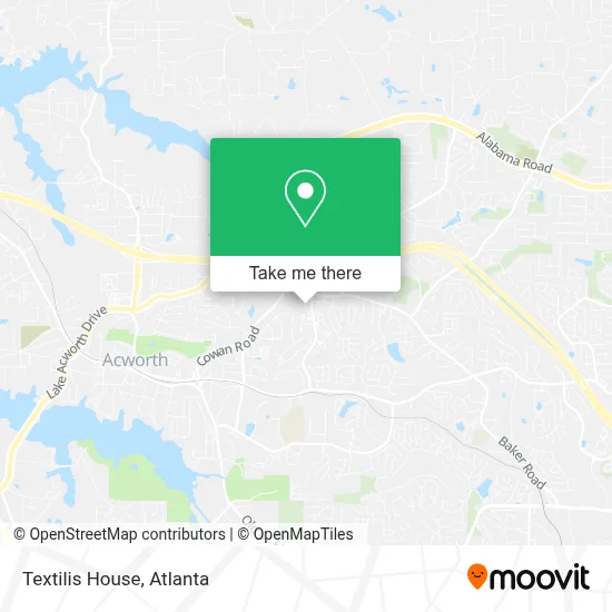 Textilis House map