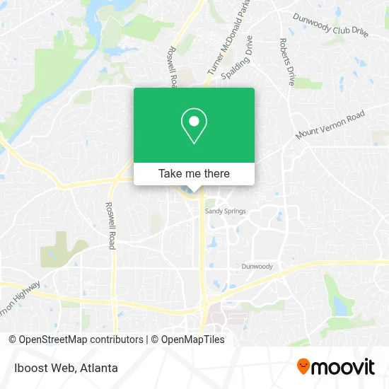 Iboost Web map