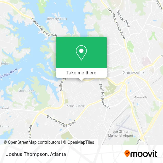 Joshua Thompson map