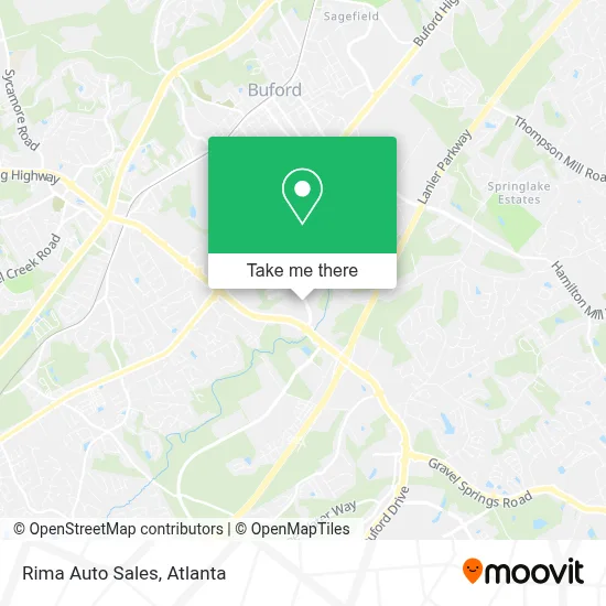 Rima Auto Sales map