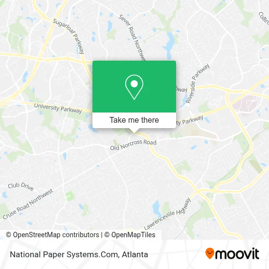 National Paper Systems.Com map