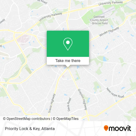 Priority Lock & Key map