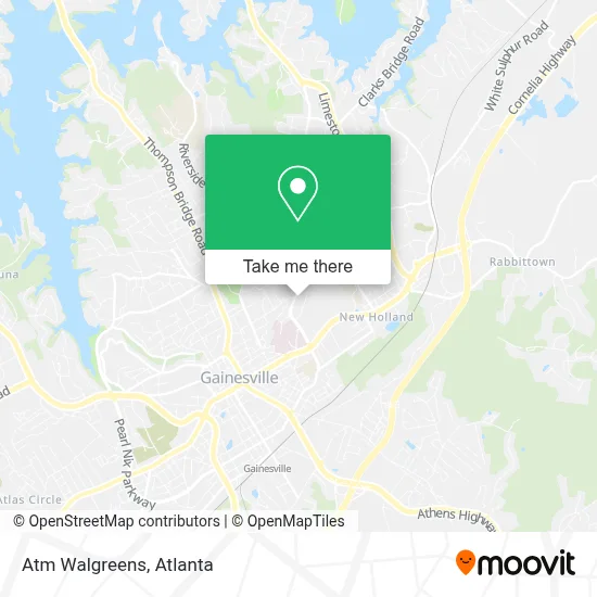 Atm Walgreens map