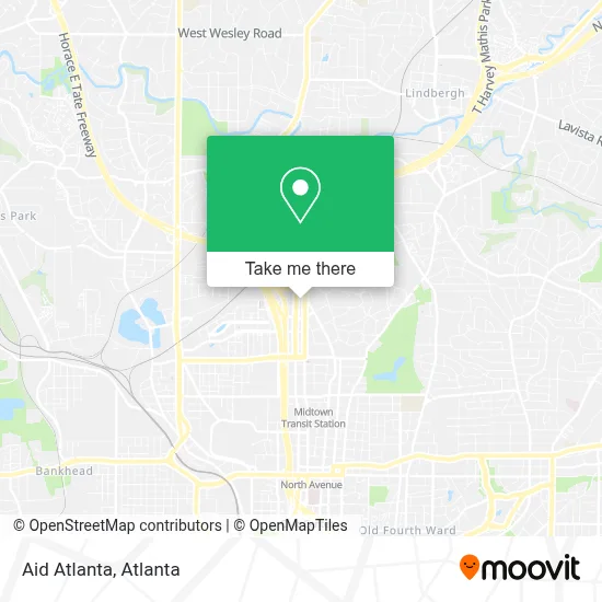 Aid Atlanta map