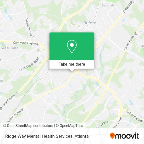 Ridge Way Mental Health Services map