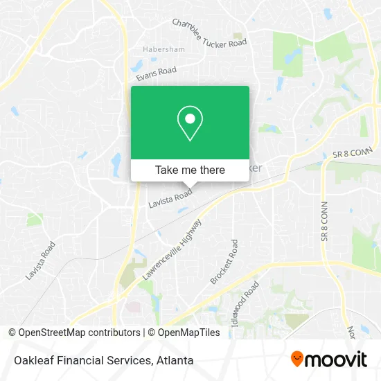 Oakleaf Financial Services map