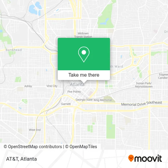 At&T map