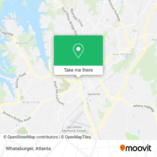 Whataburger map