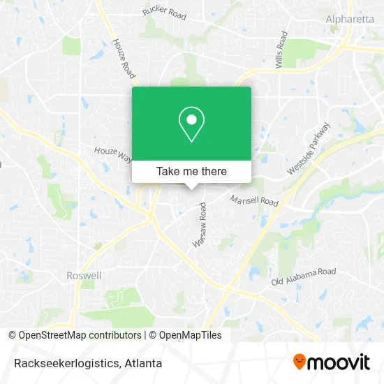 Rackseekerlogistics map