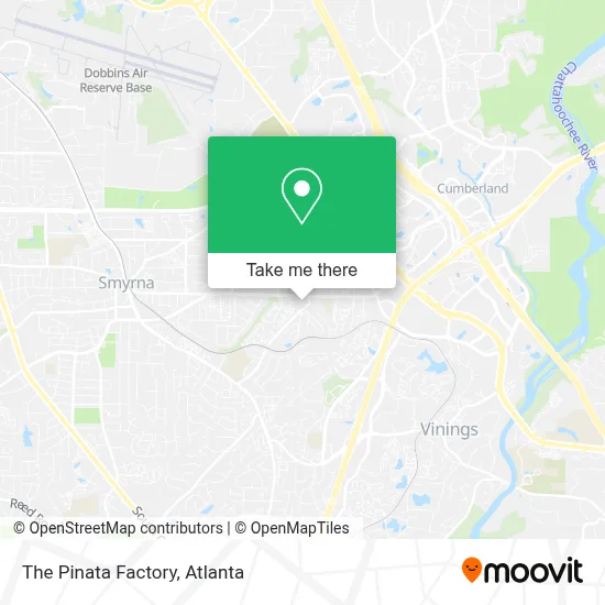 The Pinata Factory map
