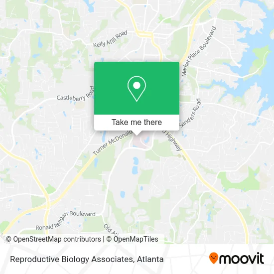 Reproductive Biology Associates map