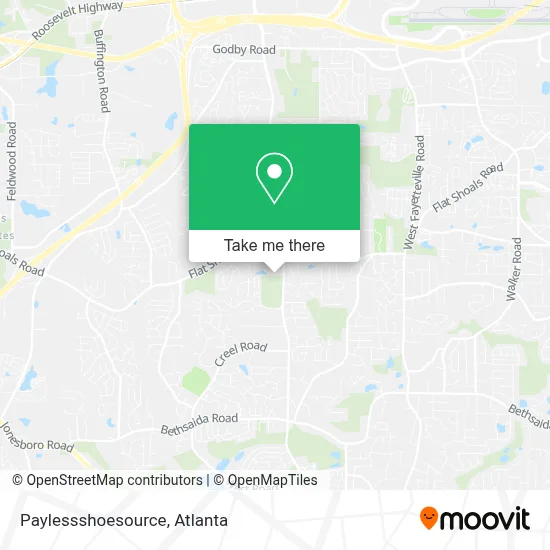Paylessshoesource map