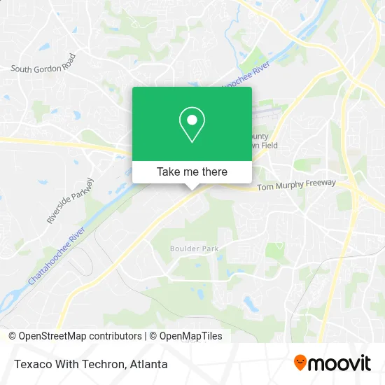 Texaco With Techron map