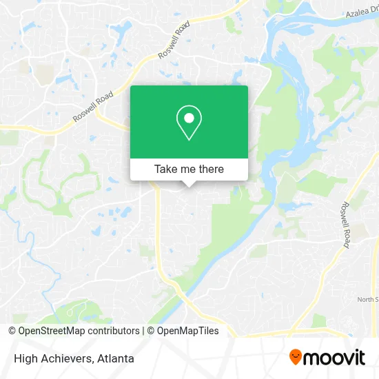 High Achievers map