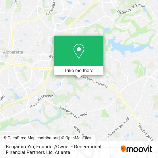 Benjamin Yin, Founder / Owner - Generational Financial Partners Llc map