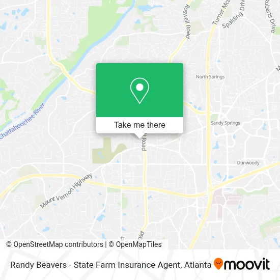 Randy Beavers - State Farm Insurance Agent map