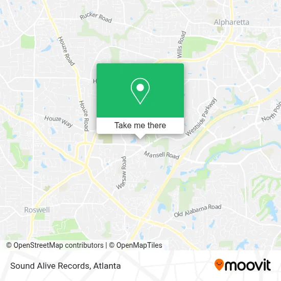 Sound Alive Records map