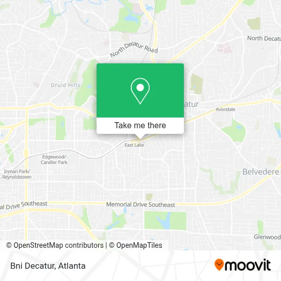 Bni Decatur map