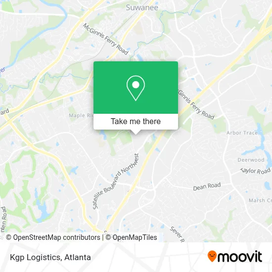 Kgp Logistics map