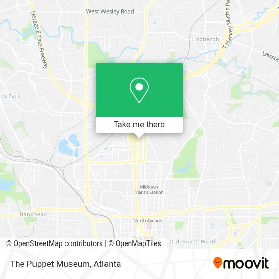 The Puppet Museum map