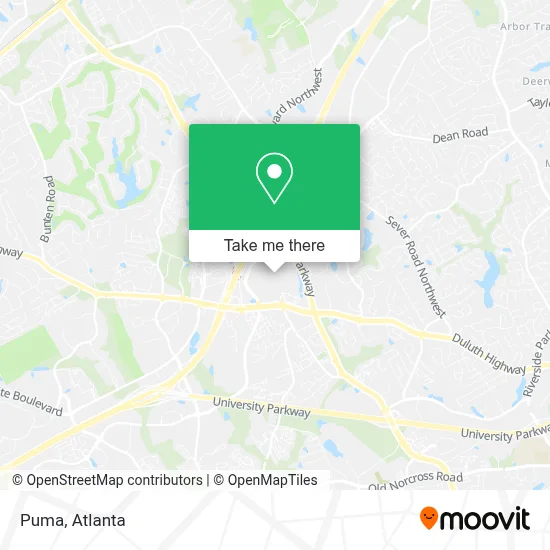 Puma map