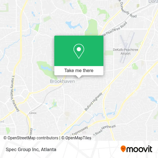 Spec Group Inc map