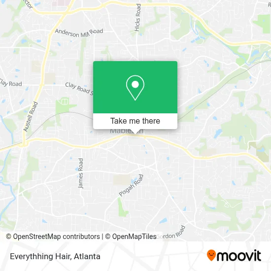 Everythhing Hair map