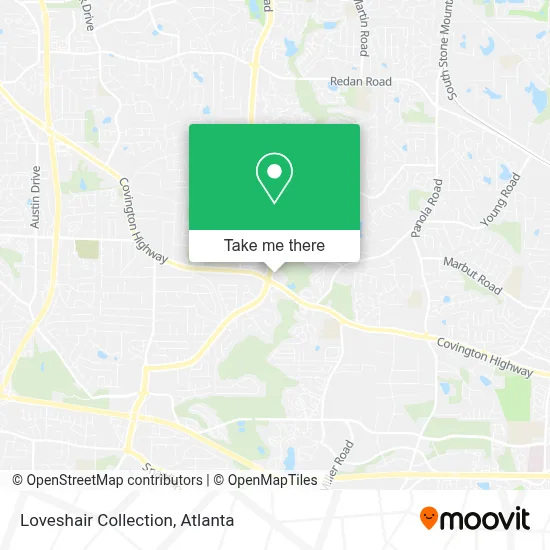 Loveshair Collection map