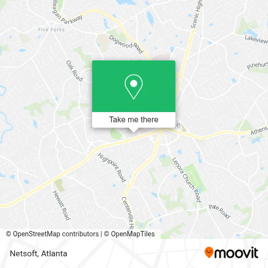 Netsoft map