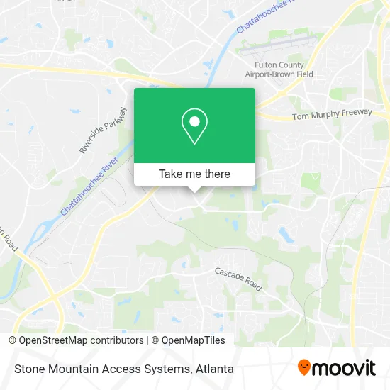 Stone Mountain Access Systems map