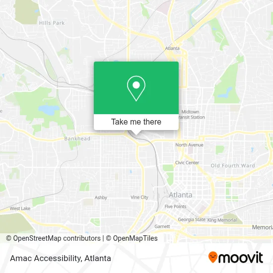 Amac Accessibility map