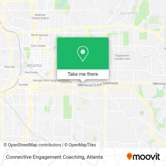 Connective Engagement Coaching map