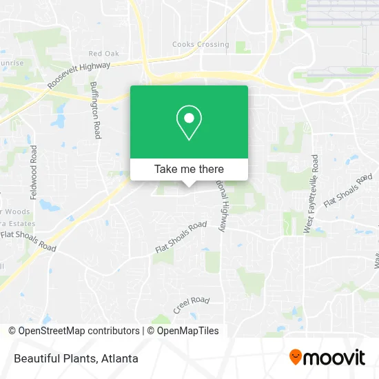 Beautiful Plants map