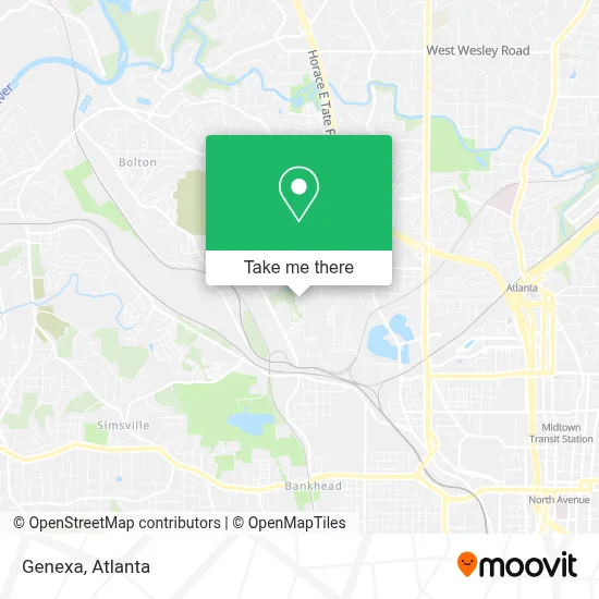 Genexa map