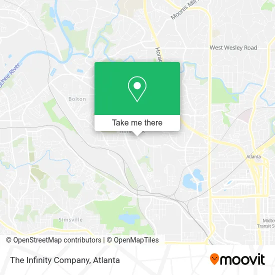 The Infinity Company map
