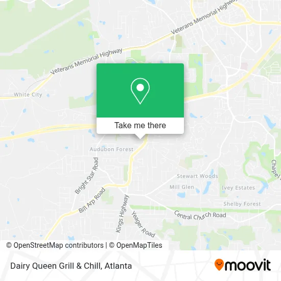 Dairy Queen Grill & Chill map