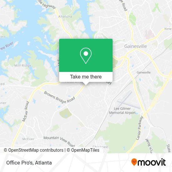 Office Pro's map