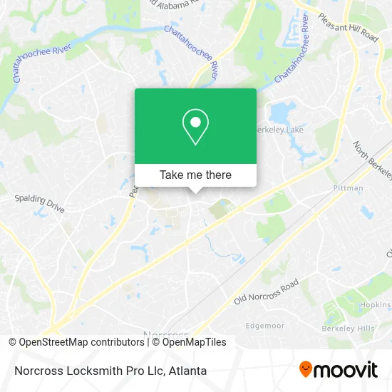 Norcross Locksmith Pro Llc map