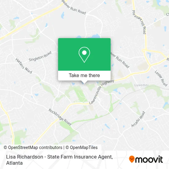 Lisa Richardson - State Farm Insurance Agent map