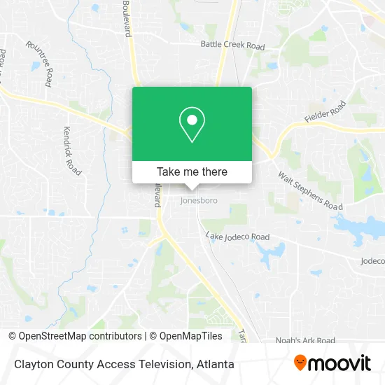 Clayton County Access Television map