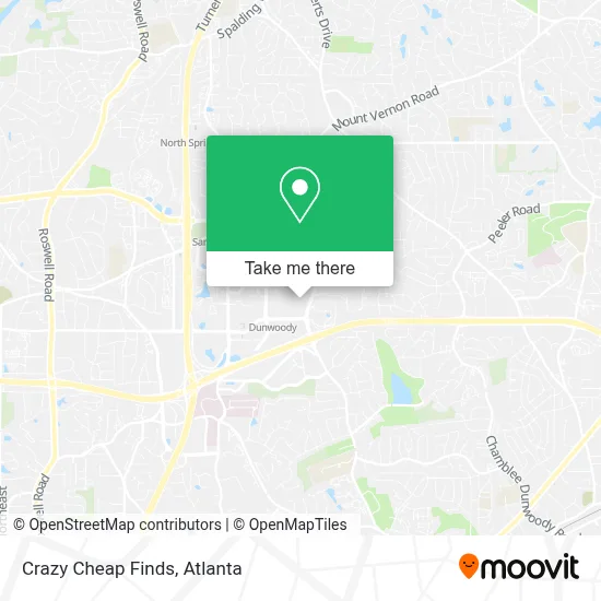 Crazy Cheap Finds map