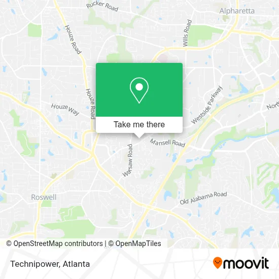 Technipower map