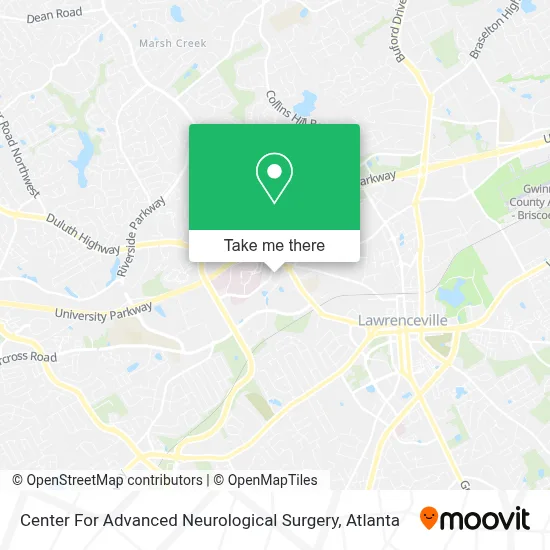 Center For Advanced Neurological Surgery map