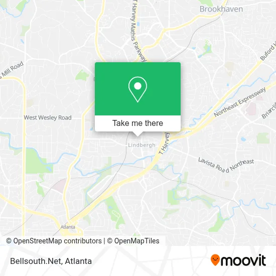 Bellsouth.Net map