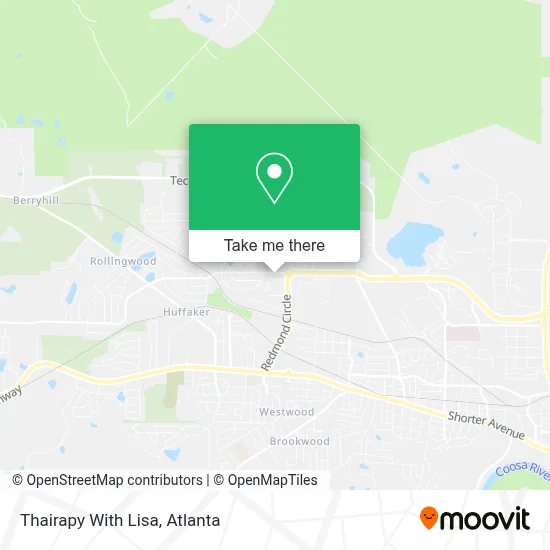Thairapy With Lisa map
