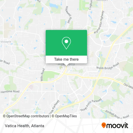 Vatica Health map