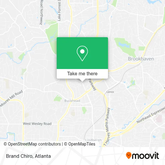 Brand Chiro map